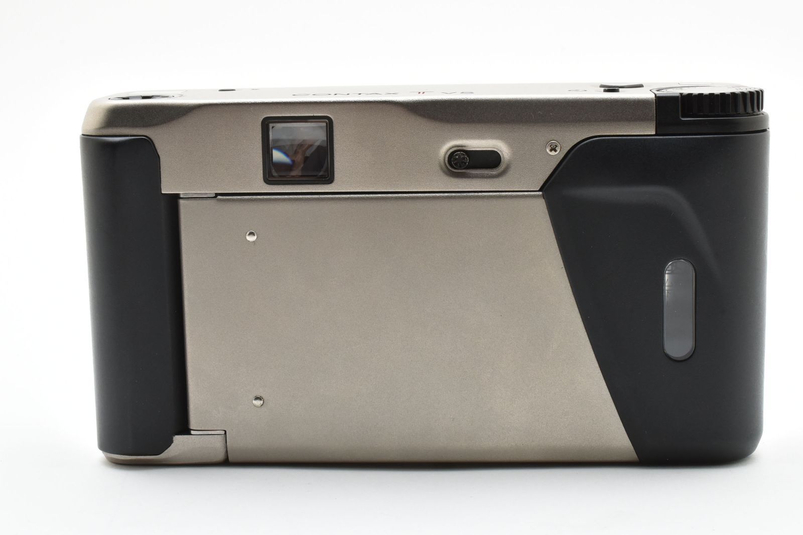  CONTAX TVS コンタックス チタン コンパクト フィルム カメラ メタルフード フィルター付き A 0506 コンパクトカメラ(フィルム) フィルムカメラ