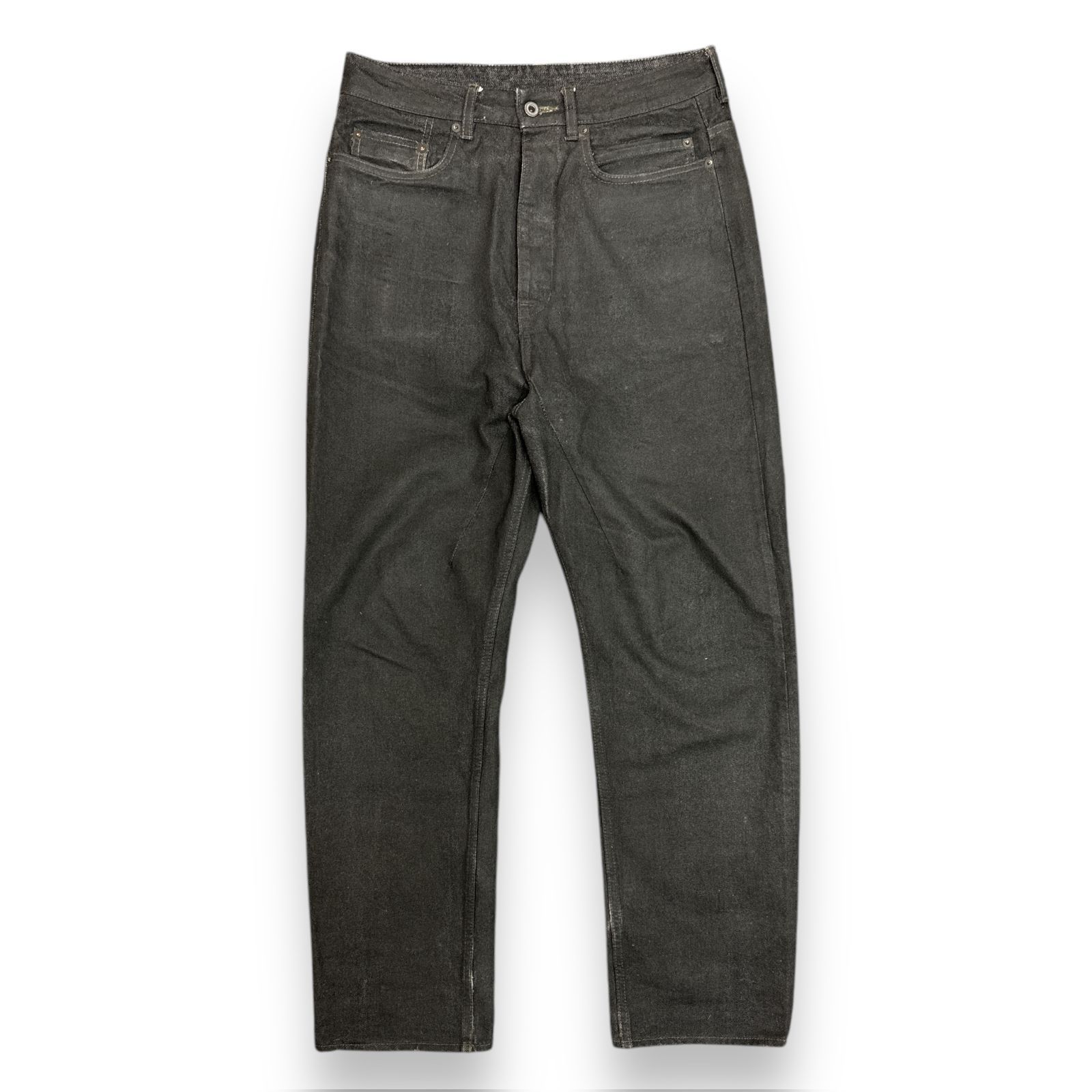 Rick Owens DRKSHDW 19AW Collapse Long Jeans コーティング