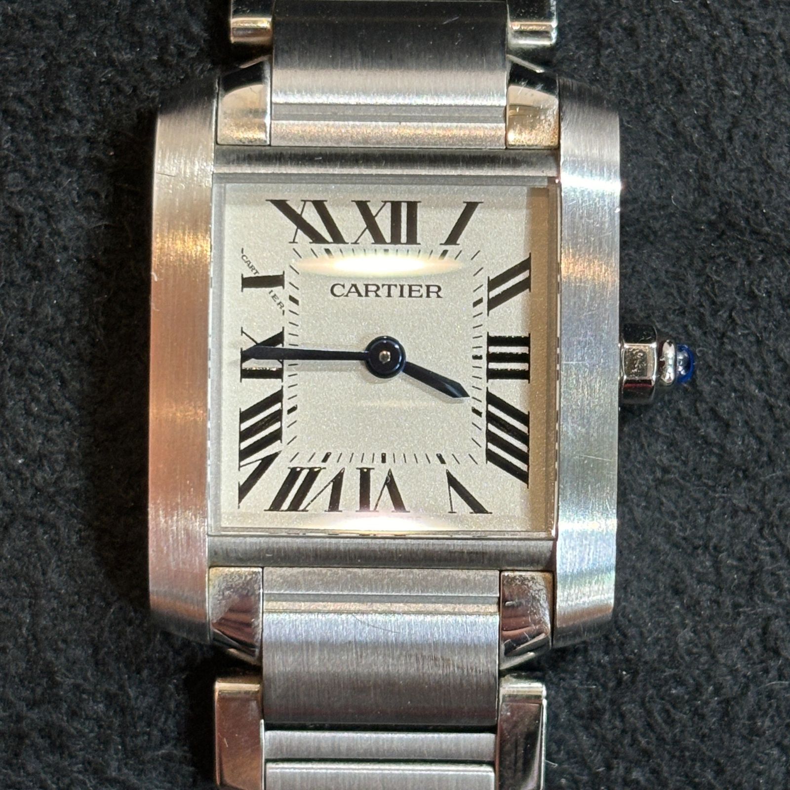 ΩNA1564 綺麗！大人気！ Cartier カルティエ 腕時計 タンク フランセーズ ウォッチ SM W51008Q3 ギャランティ 付属品 付き