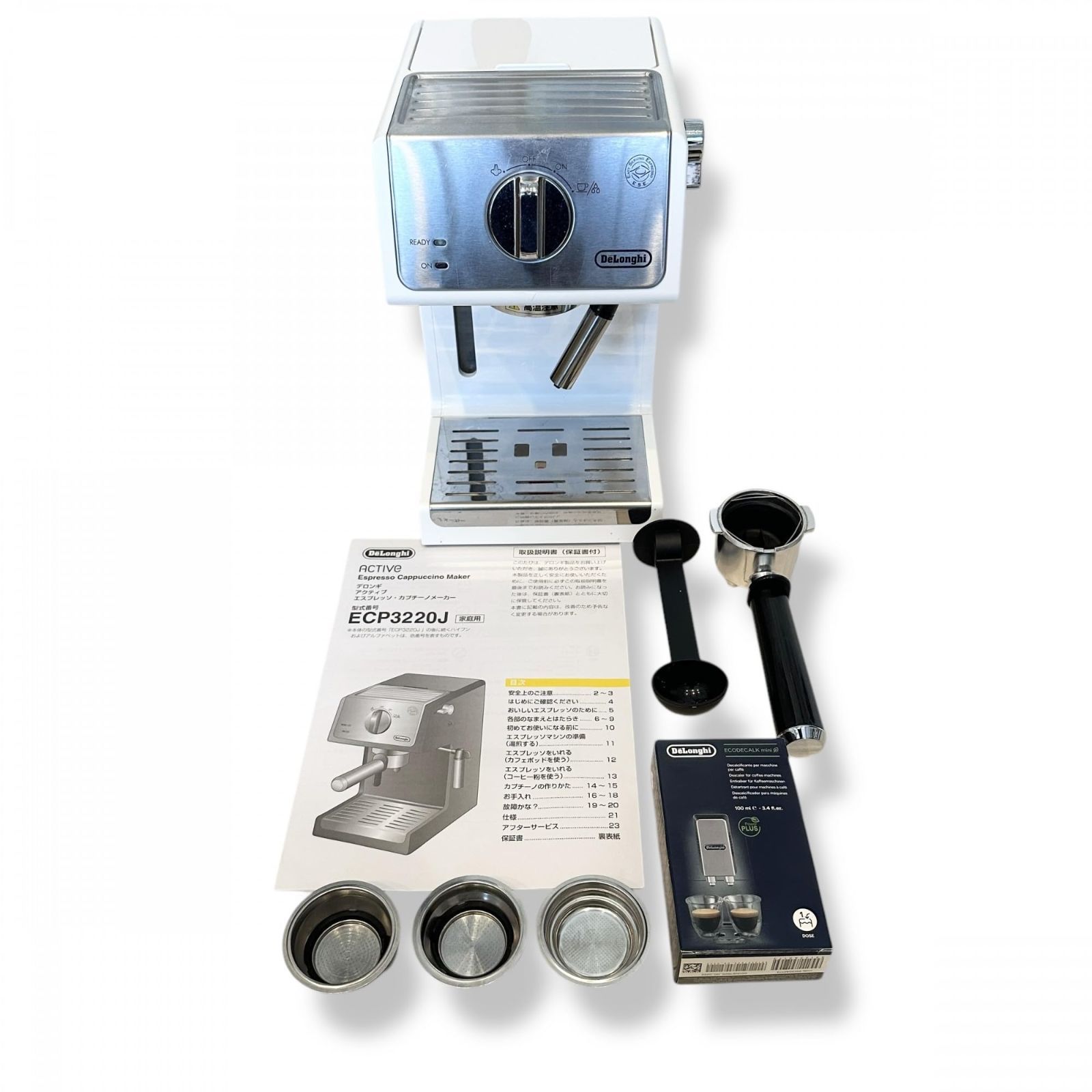 De'Longhi (デロンギ) エスプレッソメーカー ECP3220J-W