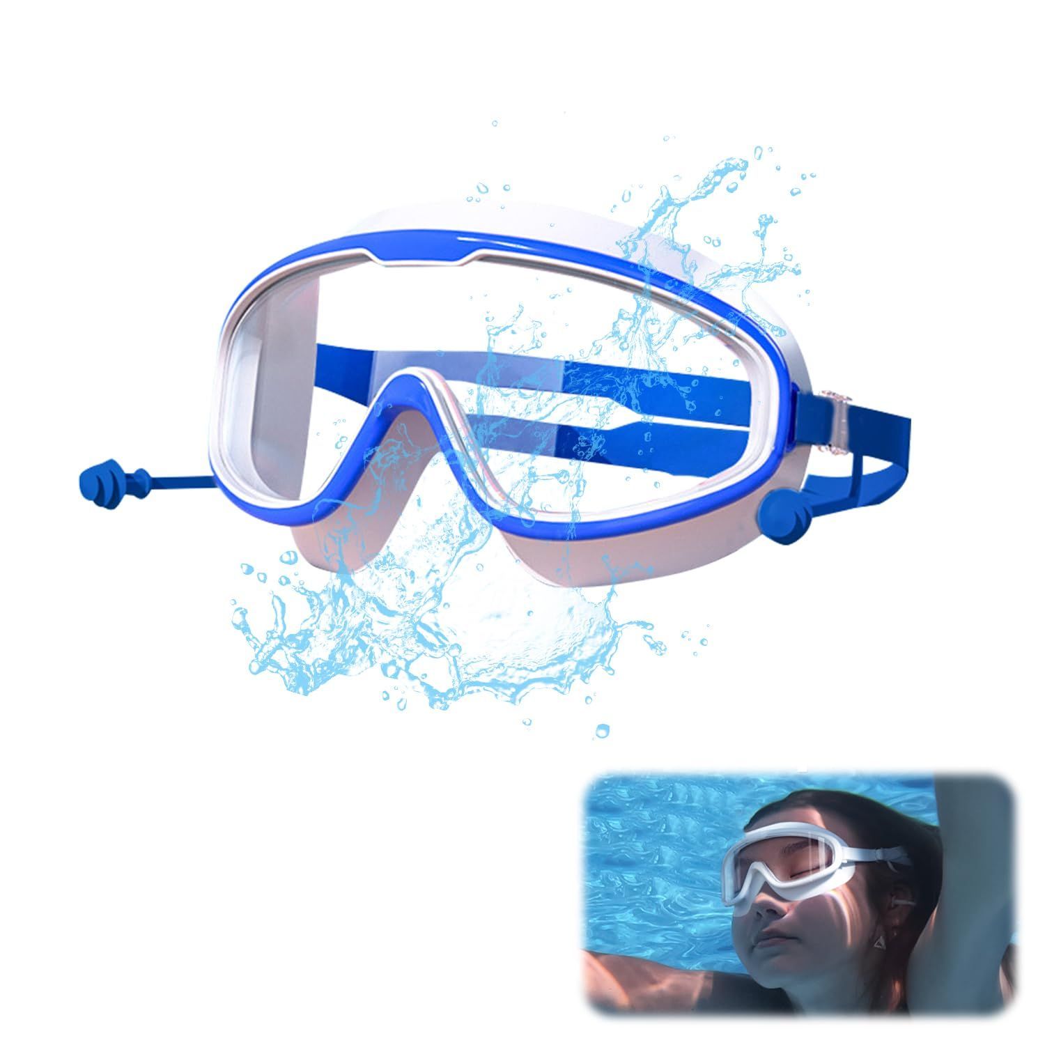 新品 [雲見] ゴーグル 水泳 大人 水泳ゴーグル 子供 水中メガネ
