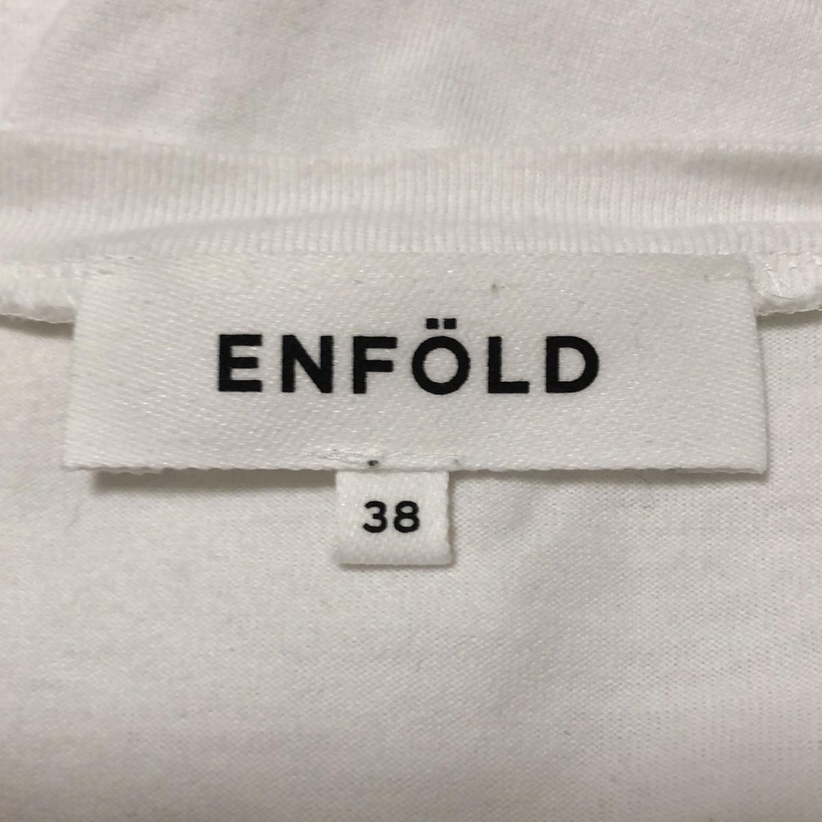 ENFOLD(エンフォルド) チュニック サイズ38 M レディース - 白