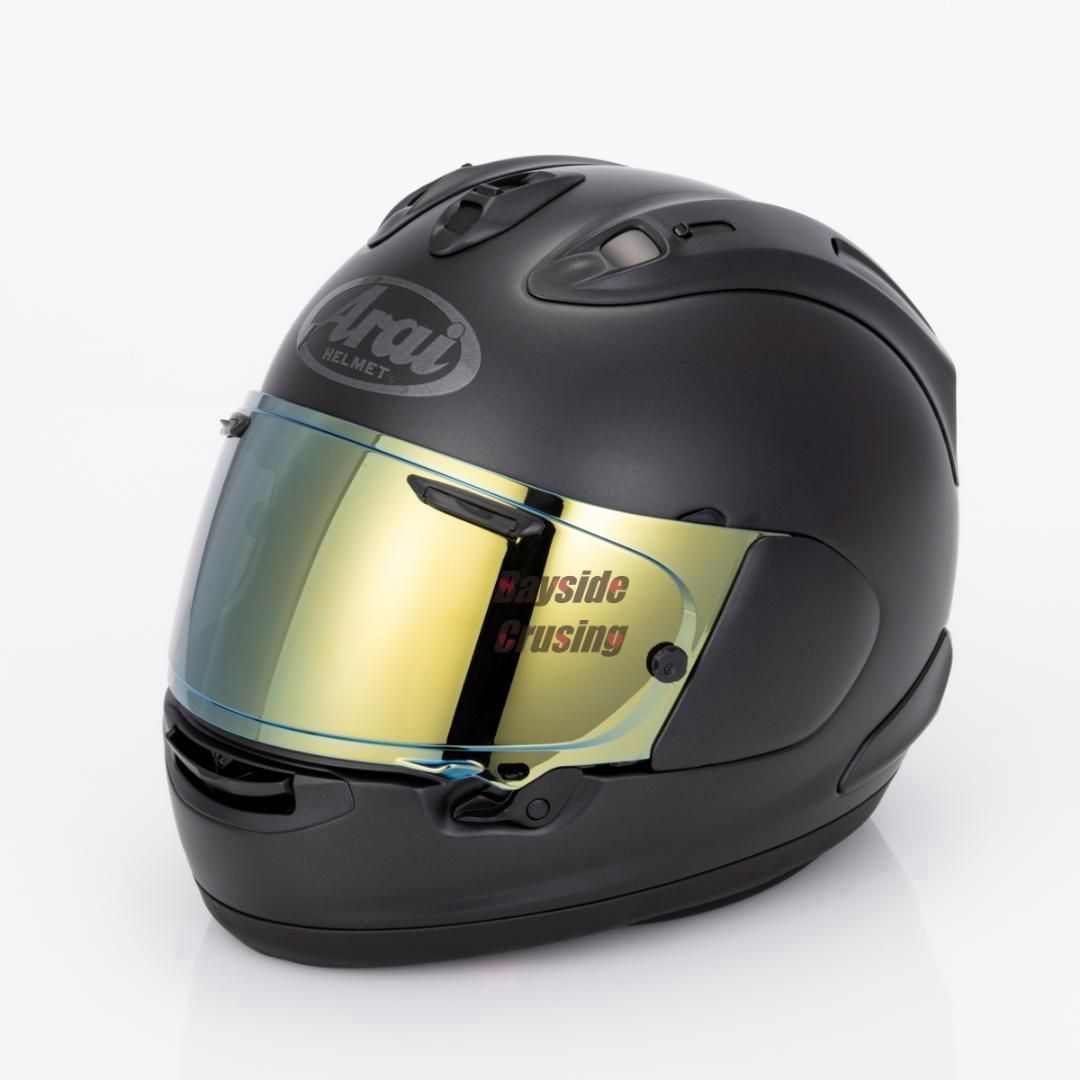 Arai RX7X ゴールドミラー シールド - メルカリ