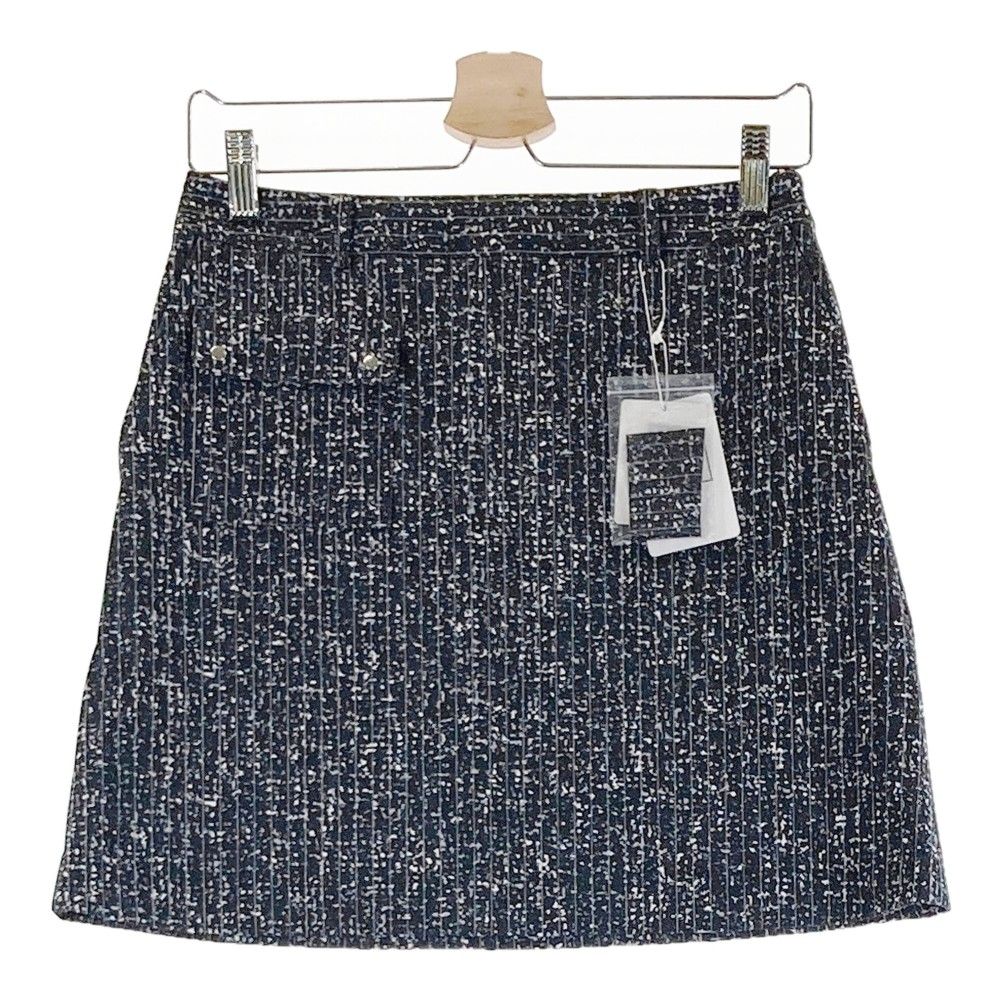 サイズ：38 LANVIN SPORT ランバン スポール  ストレッチスカート 総柄 ブラック系 [240101344788]# ゴルフウェア レディース ストスト