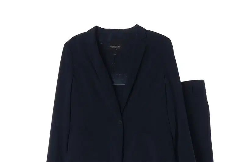 バナナ 共和国 WOMEN ー S 勝ちました ボタン ジャケット ストラップ ワイド パンツ