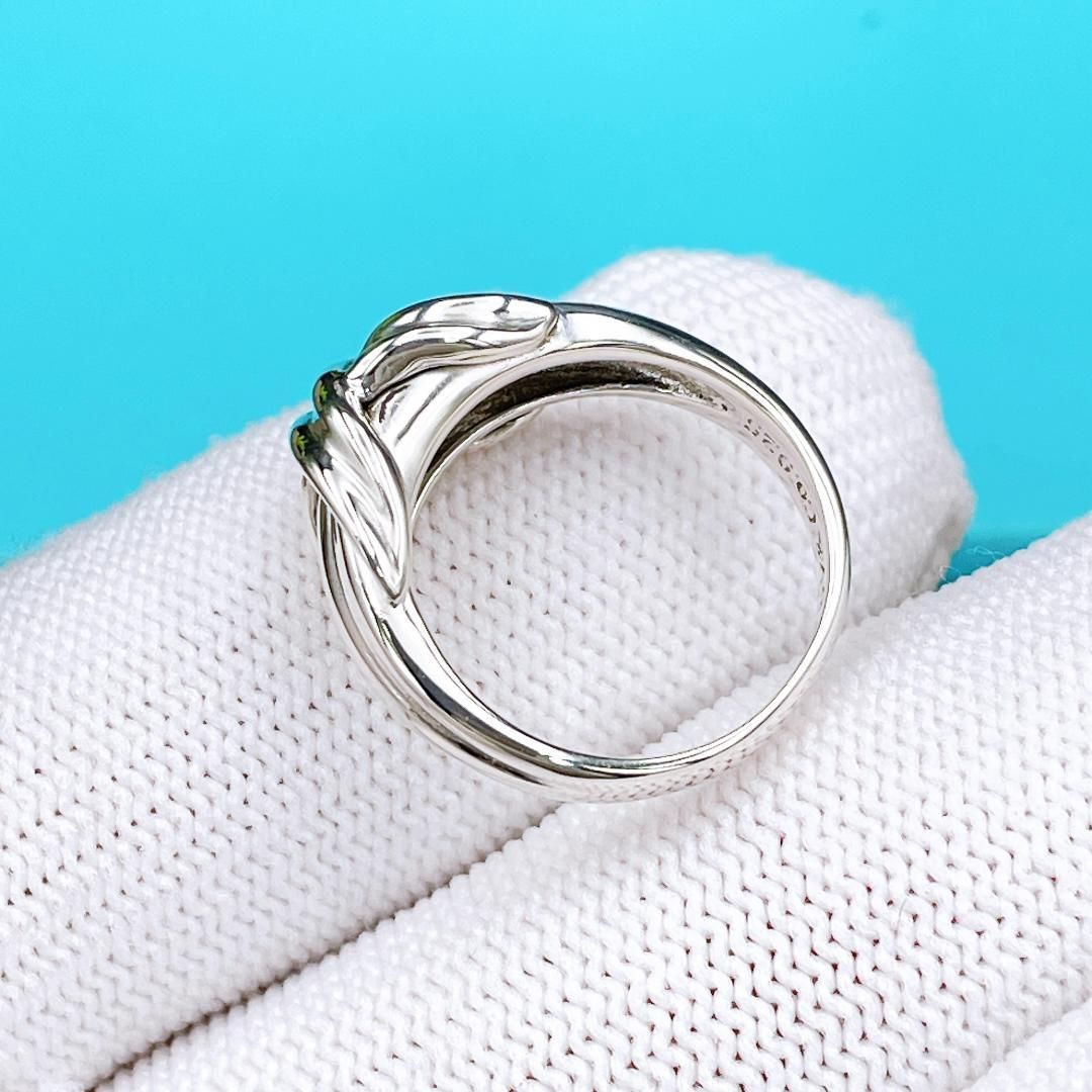 美品 ティファニー シグネチャー クロス リング 約6号 シルバー925 rfstore_rica3604l