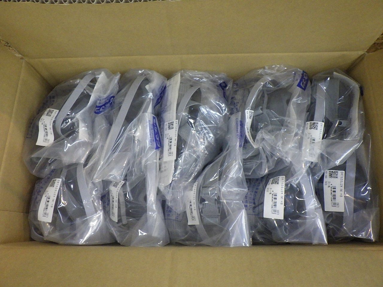 未使用 重松 DR76DSU2K 防じんマスク 10個セット シゲマツ 直結