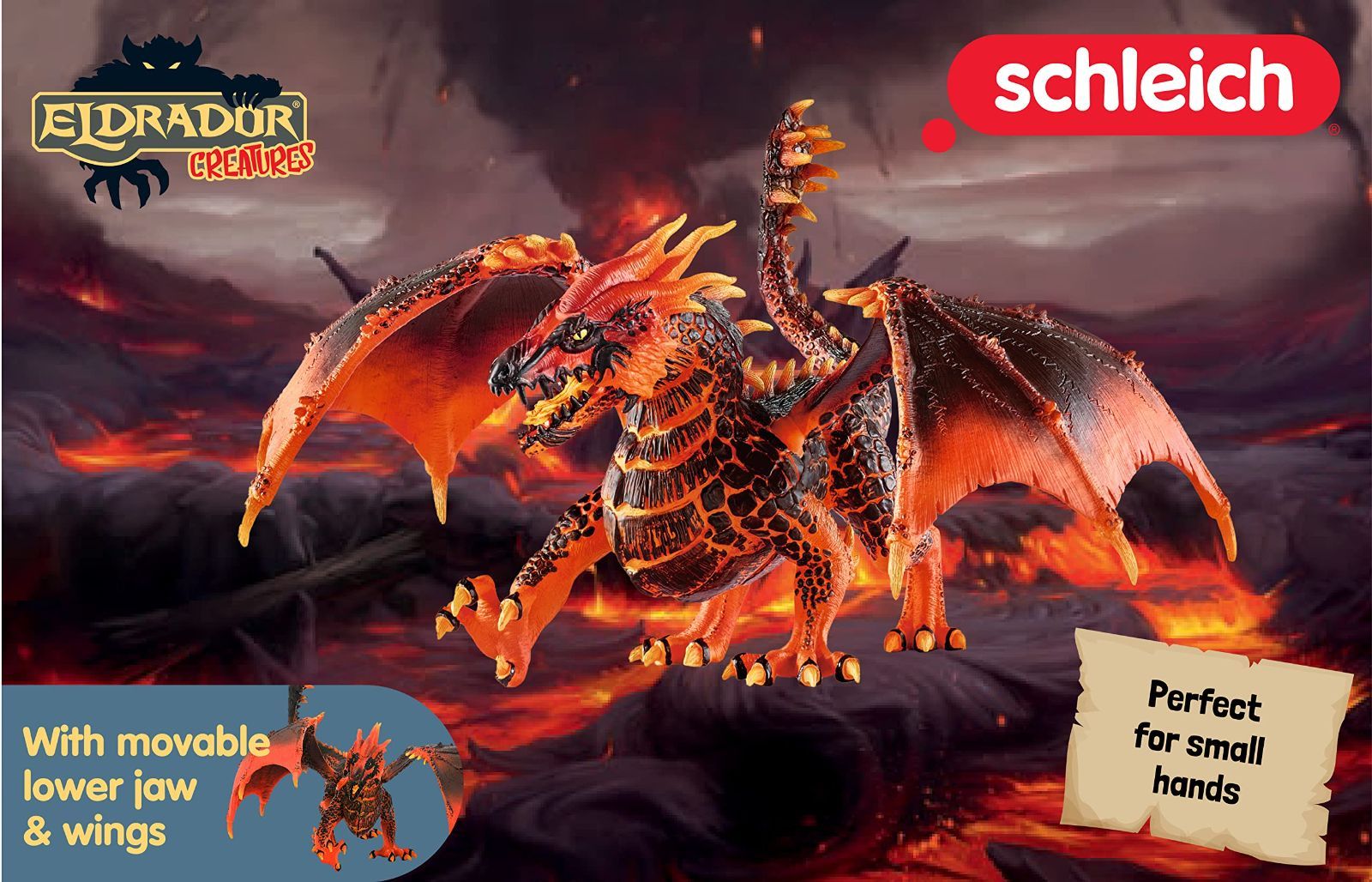 特価セール】シュライヒ エルドラド ラヴァドラゴン フィギュア
