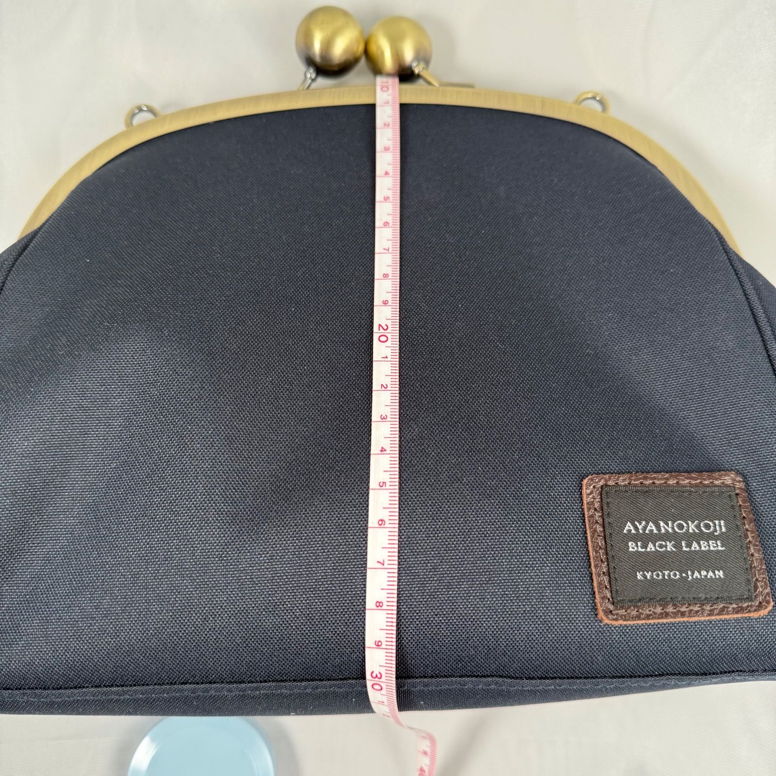 AYANOKOJI Black Label がま口ポシェット　ダークネイビー AYANOKOJI Black Label がま口ポシェット ダークネイビー