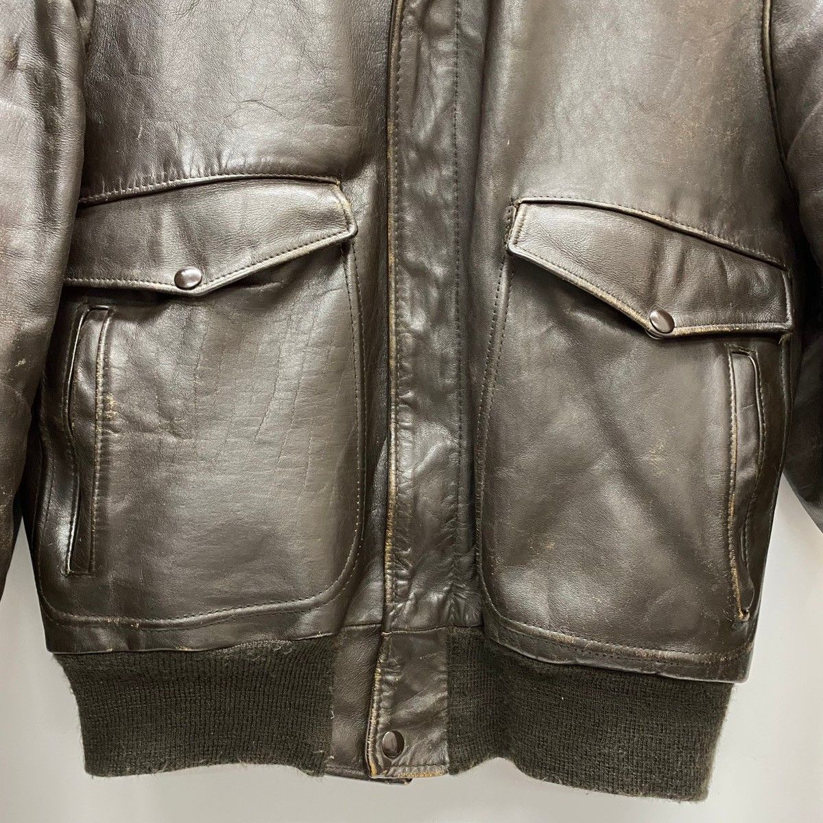 ショット SCHOTT ~80's A-2 type レザー フライトジャケット