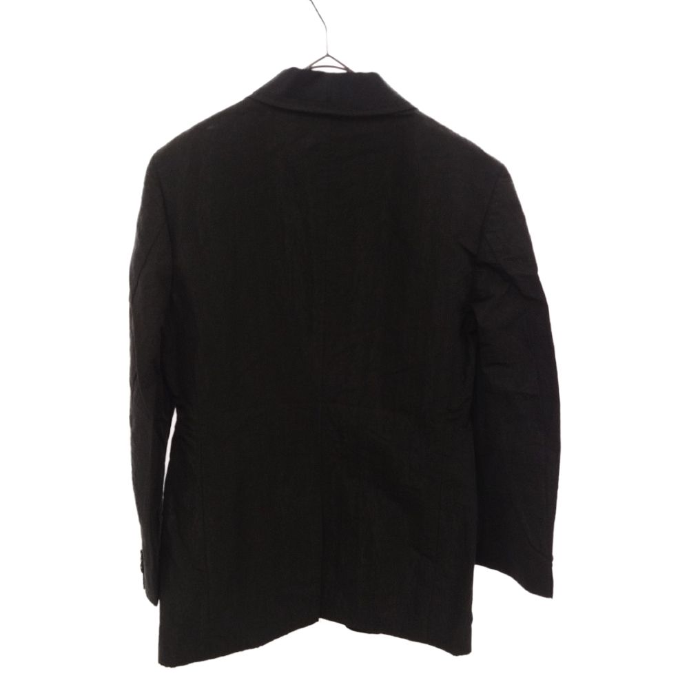 【極美品】ドルチェアンドガッバーナ テーラードジャケット 1B ブラック 38 DOLCE & GABBANA (ドルチェアンドガッバーナ) ナイロン ブラック