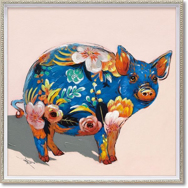 ユーパワー オイルペイント アート「カラフルパイン(M)」 OP-18043 ユーパワー オイルペイント アート「カラフルパイン(M)」 OP-18043