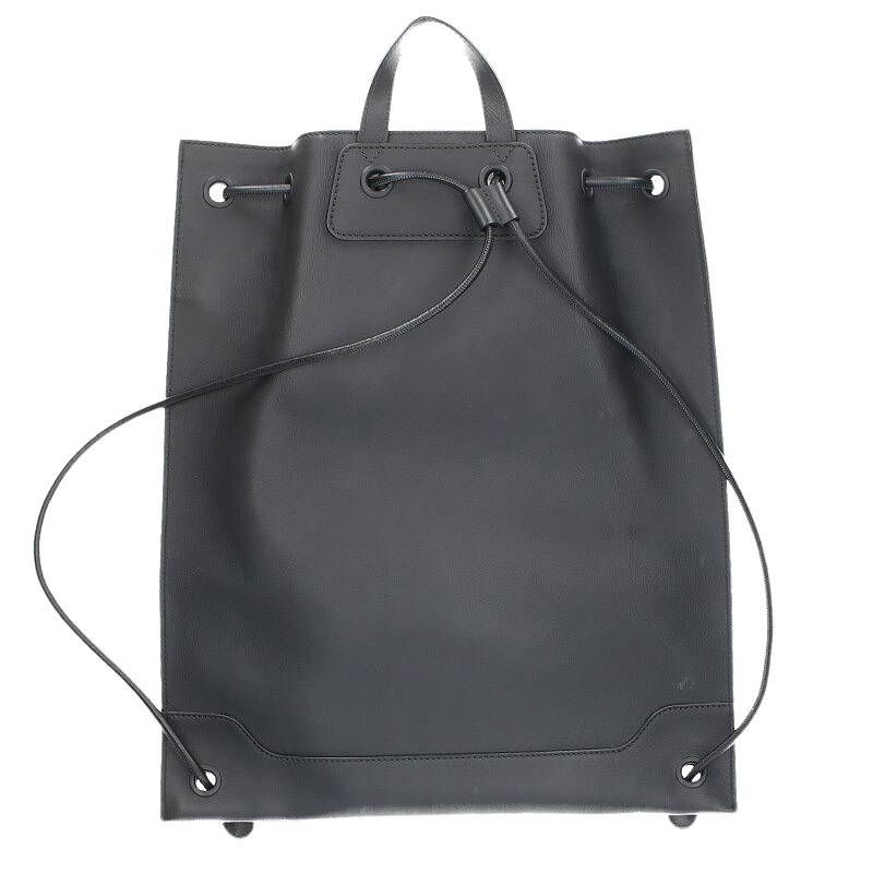 バーバリー 4074242 Graffiti Print Bonded Leather Drawcord Backpack  