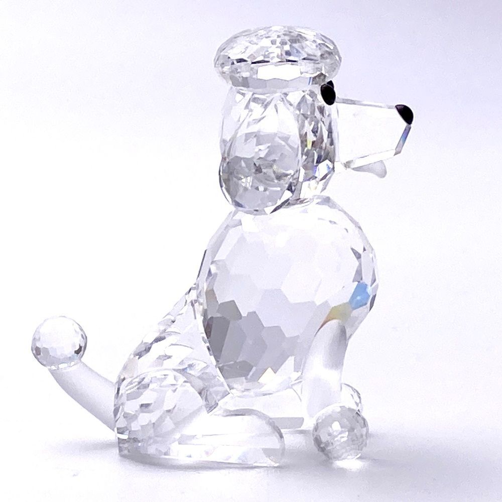 rm) SWAROVSKI スワロフスキー 座りプードル 犬 プードル 181317 置物