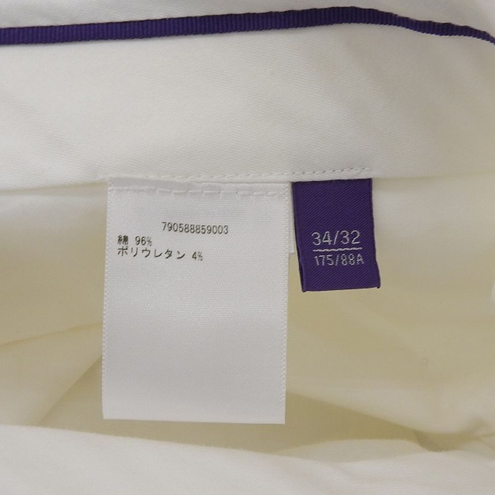 タグ付未使用 ラルフローレン パープルレーベル RALPH LAUREN