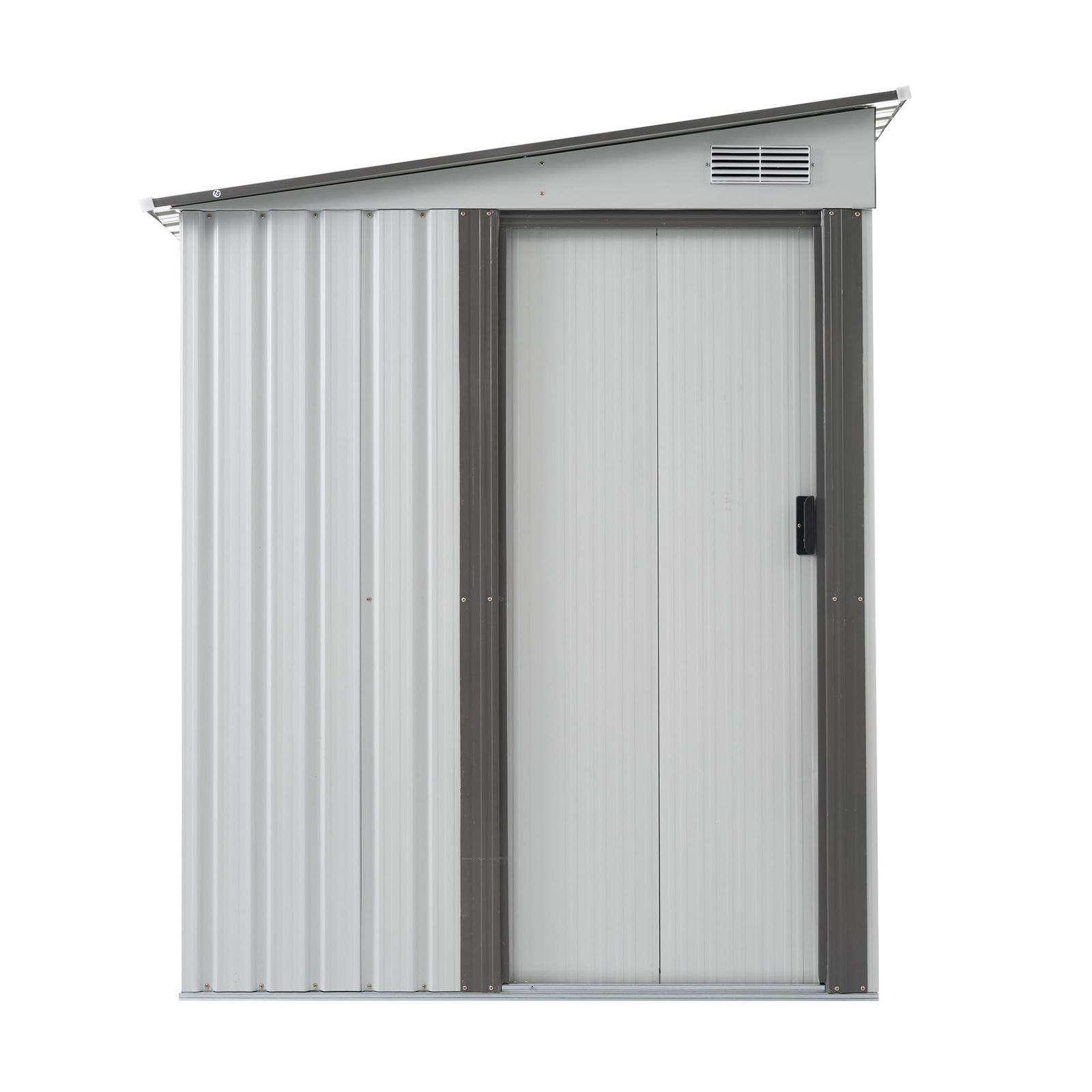 ドア 防水 引戸 ベランダ 防さび スチール物置 屋外物置 収納庫 屋外収納 大型 おしゃれ 物置き ガーデニング 戸外収納庫 倉庫 庭 スチール 屋外 可動棚なし 物置 BTM