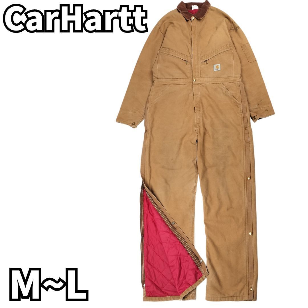 Carhartt　カーハート　オールインワン ジャンプスーツ つなぎ　ダック生地 防寒＆耐久性抜群✨】 Carhartt カーハート オールインワン