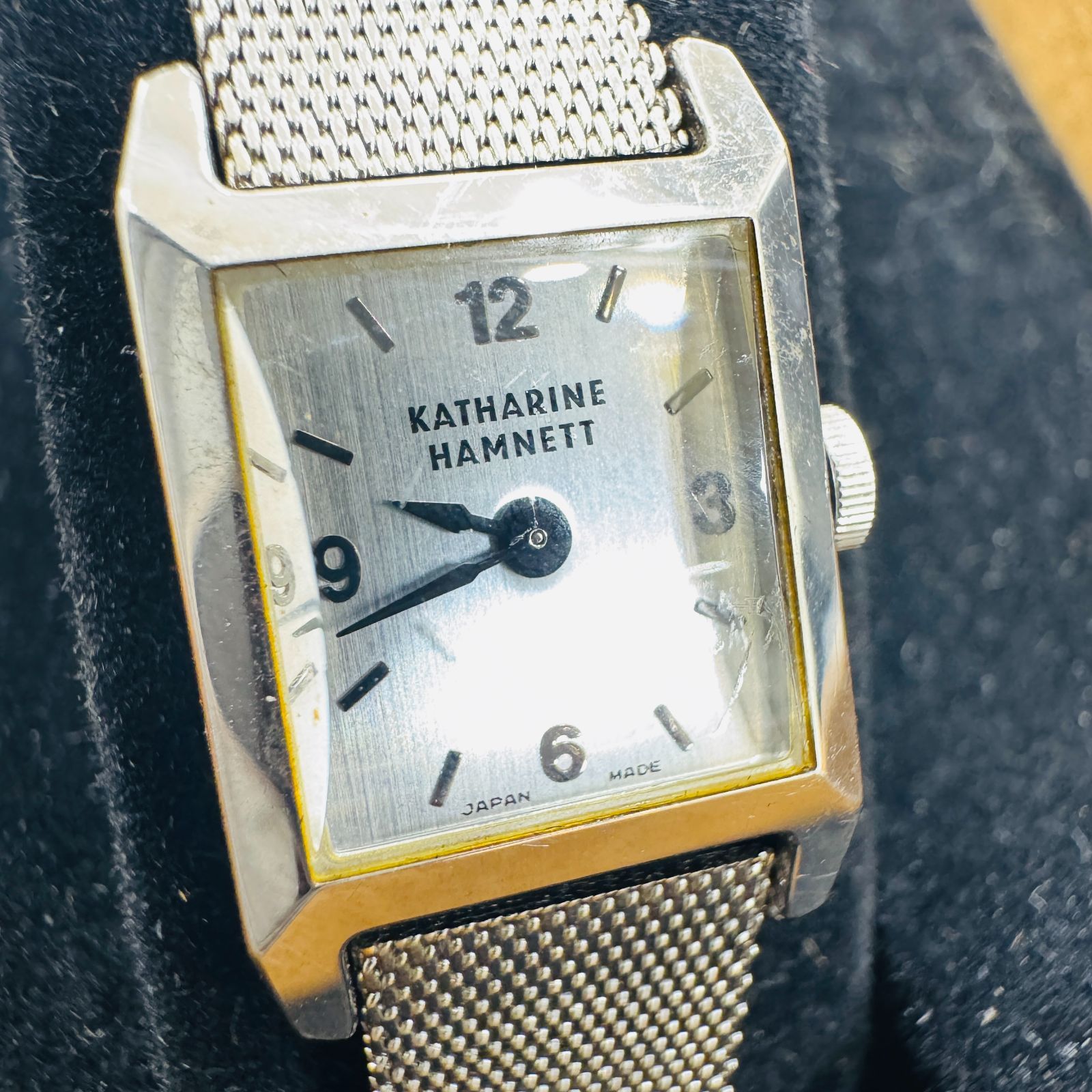 A【電池切れ】KATHARINE HAMNETT キャサリンハムネット KH-8002 
