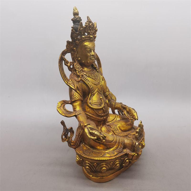 黄財神仏像 装飾品 工芸品 美術品 置物 - メルカリ