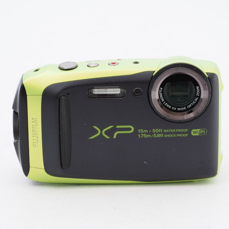 売りショップ FUJIFILM デジタルカメラ XP90 防水 ライム FX-XP90LM