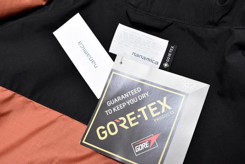 nanamica ナナミカ GORE-TEX シェルコート XS 定価60000円 SUBF921 ...