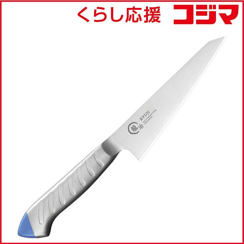 【 新品 未開封 】 カンダ 龍治 ステンカラー 骨スキ 150mm 青 RYS-21BL 131762 未使用 送料無料