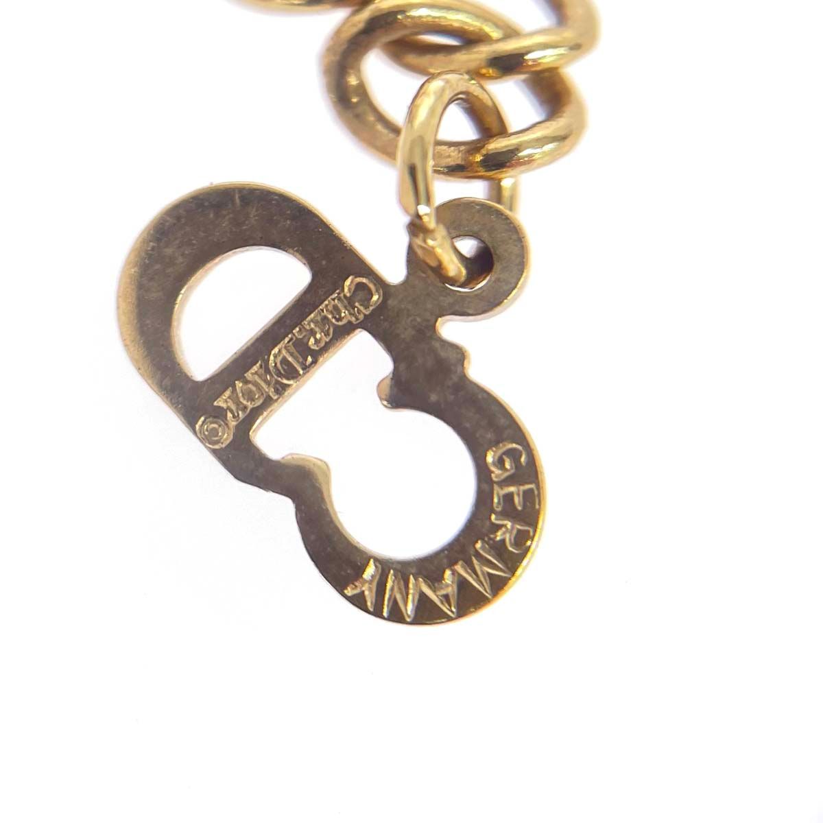 Christian Dior クリスチャンディオール ネックレス CDロゴ/フェイク