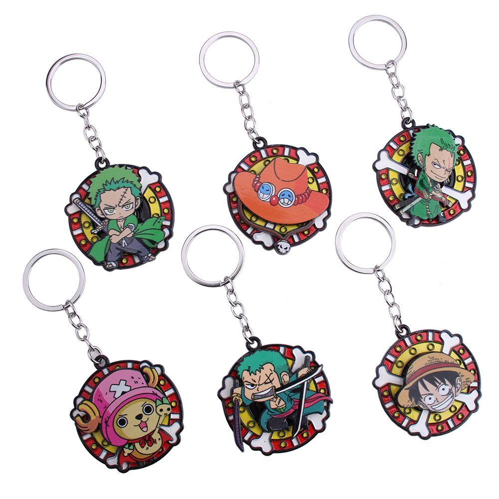 ご当地ワンピース(チョッパー)+ルフィー16個セットキーホルダー ONE PIECE】 ワンピース キーホルダー メタル 6個セット ルフィ