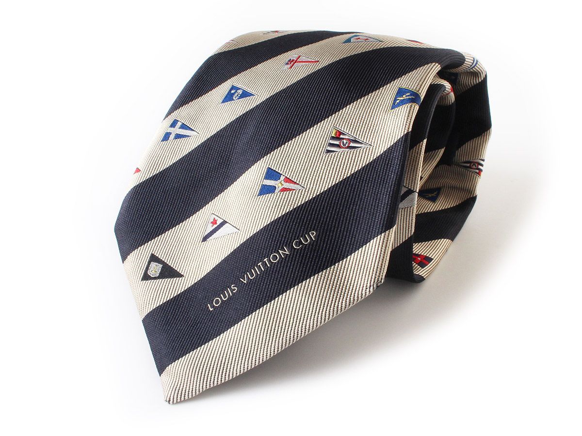 LOUIS VUITTON CUP ネクタイ 未使用 LOUIS VUITTON ルイヴィトン ネクタイ / Louis Vuitton Cup