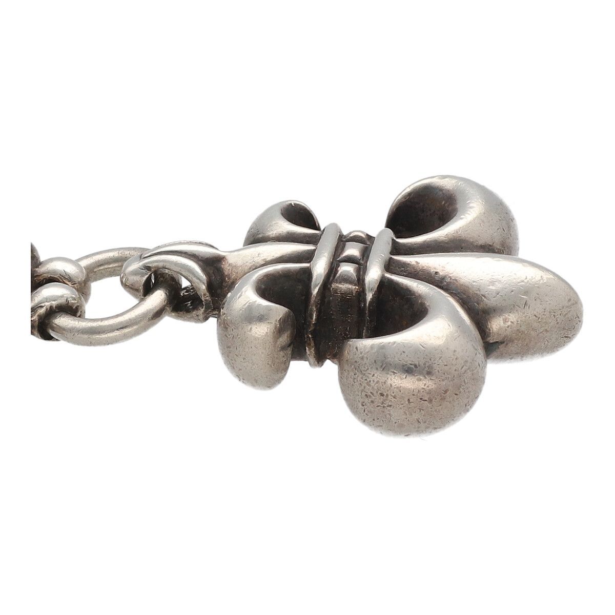 中古】 CHROME HEARTS クロムハーツ フローラルボールネックレス #1 w 