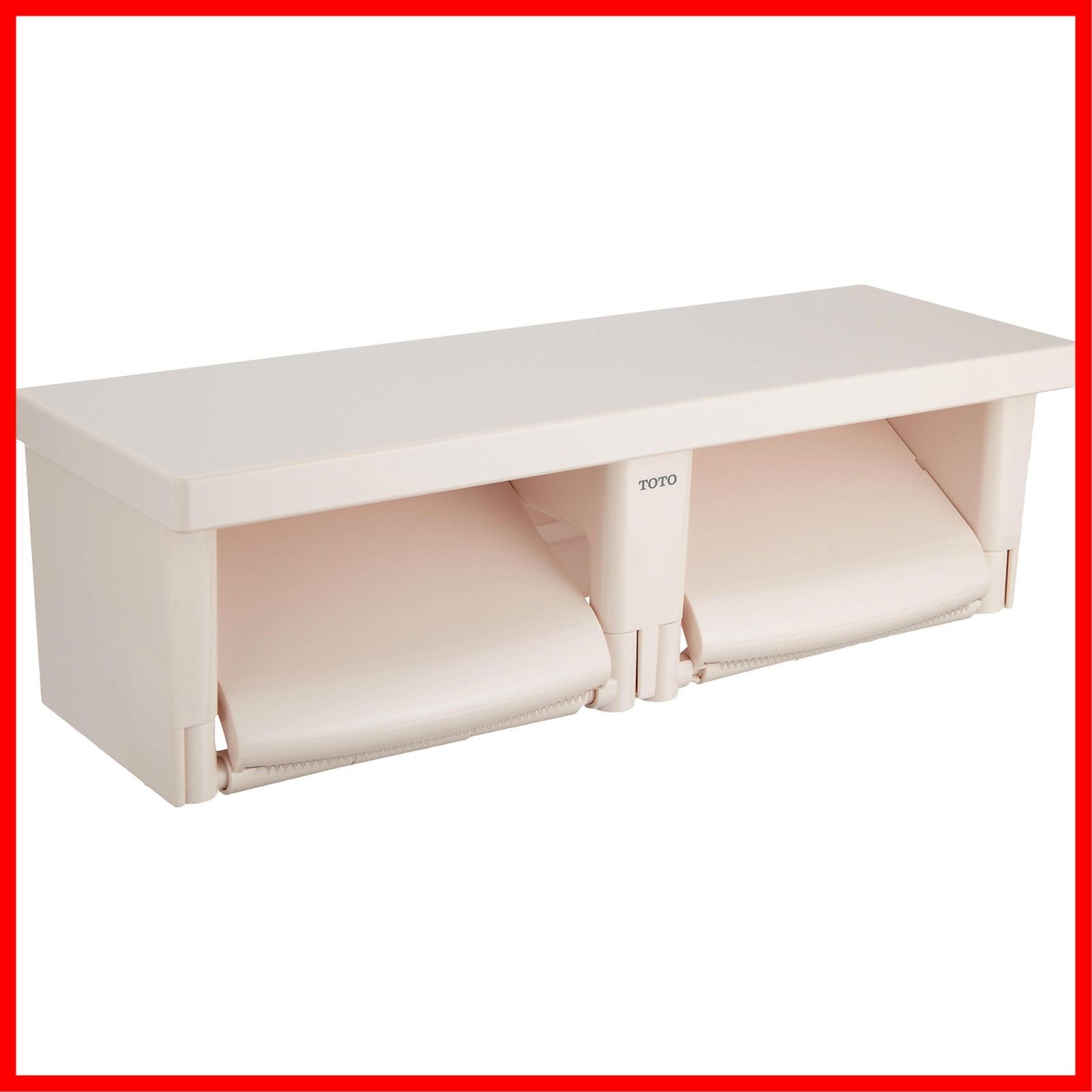 数量 YH651 SR2 芯なしペーパー対応 パステルピンク フラット棚 樹脂 二連紙巻器 TOTO