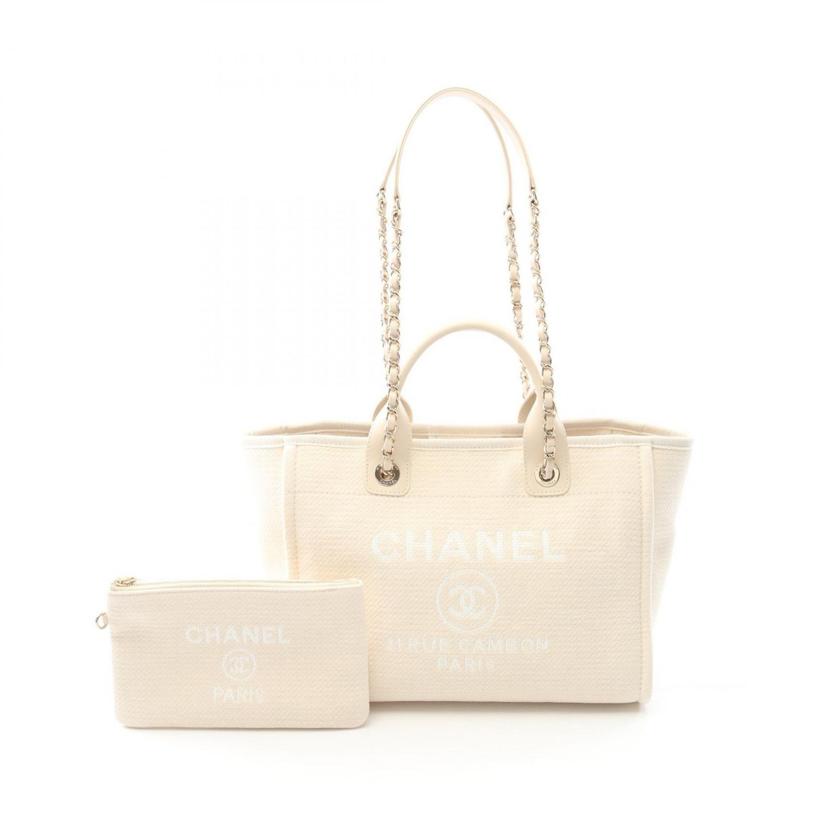 シャネル CHANEL トートバッグ ドーヴィル スモール AS3257 オフ  