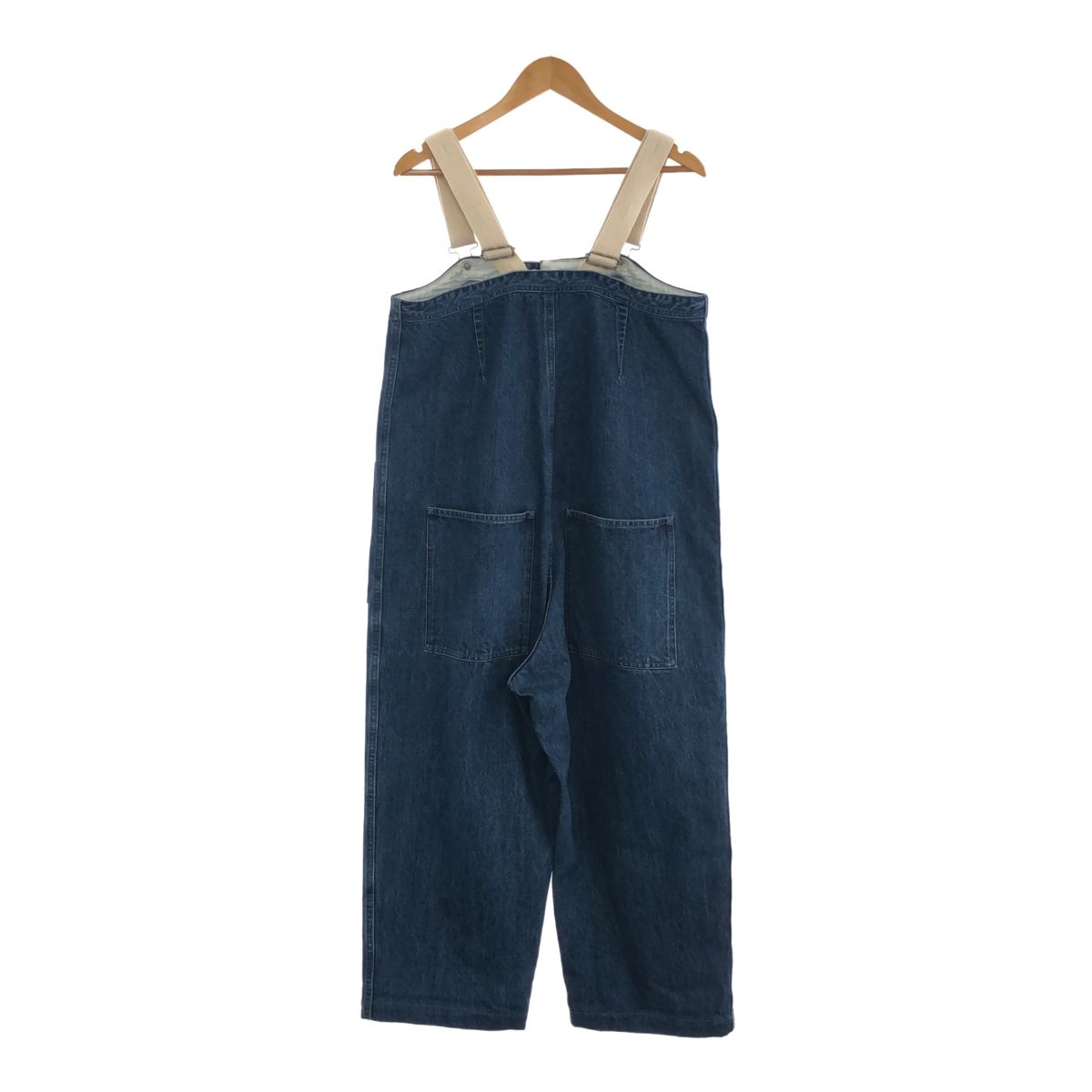 nest robe ネストローブ オーバーオール サロペット デニム つなぎ 予約販売 >>デニムフロントホックサロペット | ONLINE SHOP