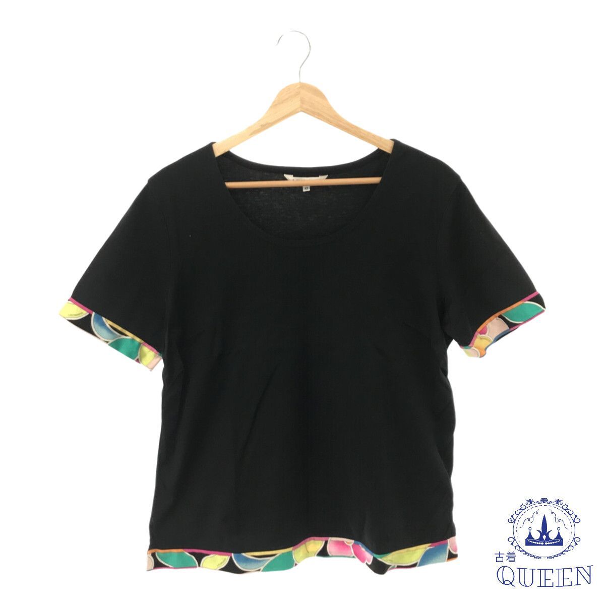 ☆美品☆ LEONARD レオナール トップス Tシャツ Uネック