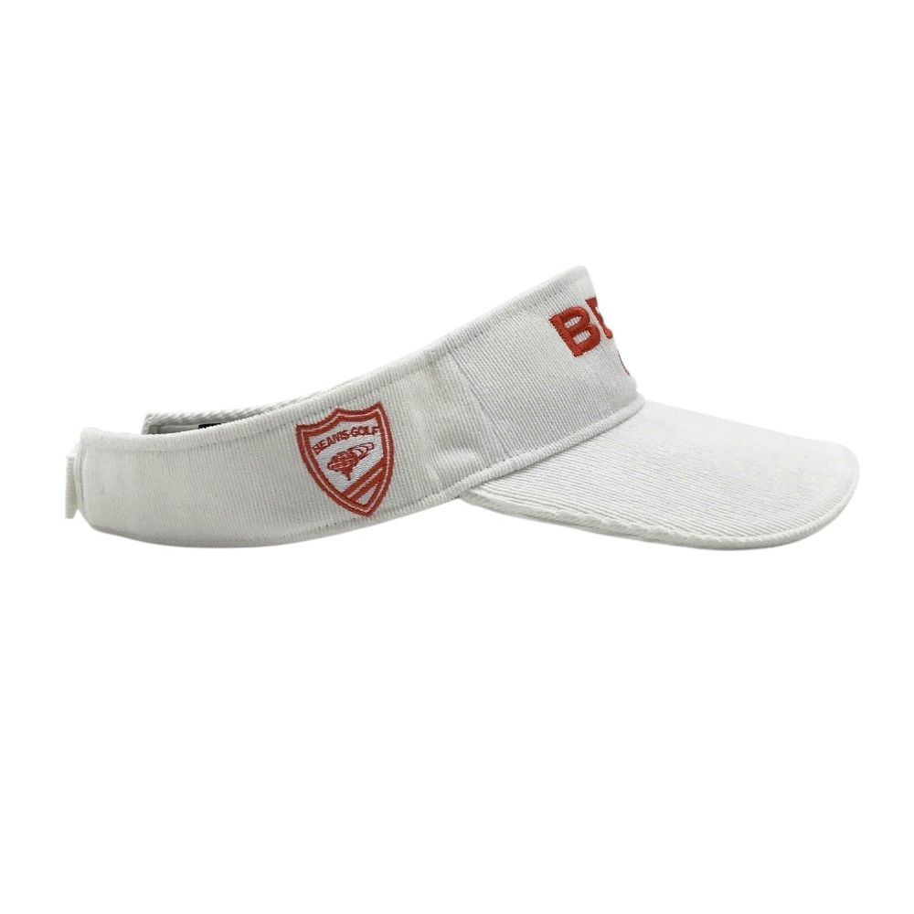 BEAMS GOLF ビームスゴルフ サンバイザー ホワイト系 57-59