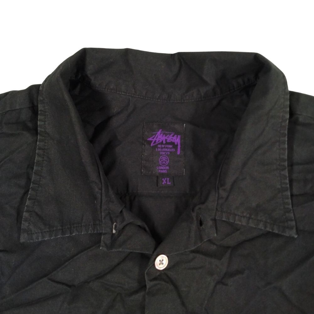 STUSSY ステューシー 半袖シャツ ブラック サイズ XL 正規品