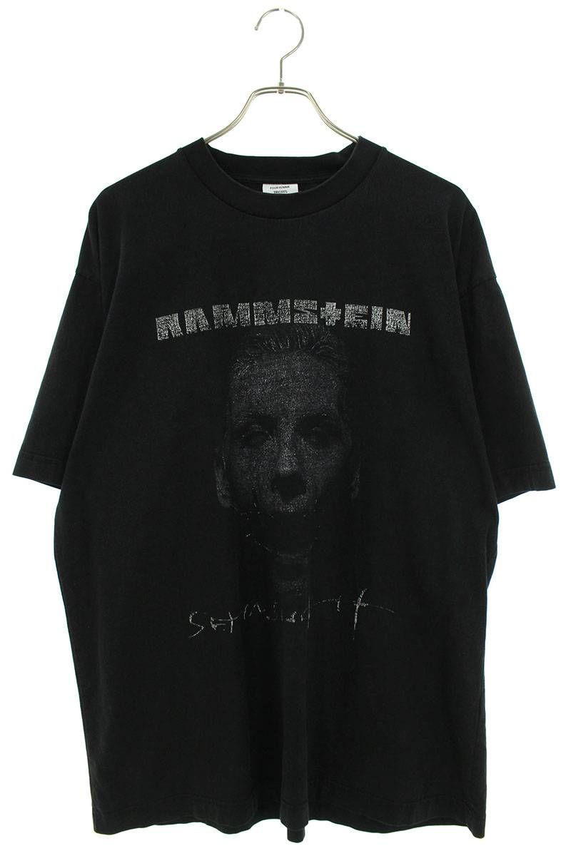 ヴェトモン 17AW RAMMSTEIN PRINTED T-SHIRT MAH18TR27 オーバーサイズ