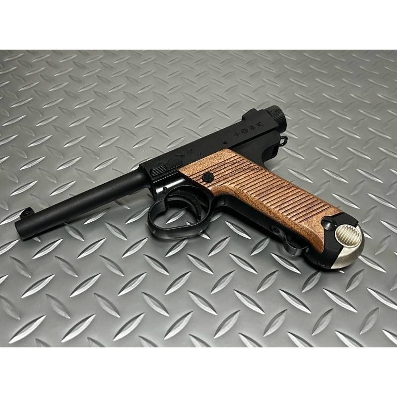 ミリタリー マルシン 南部十四年式後期型6mm マッドブラックABS