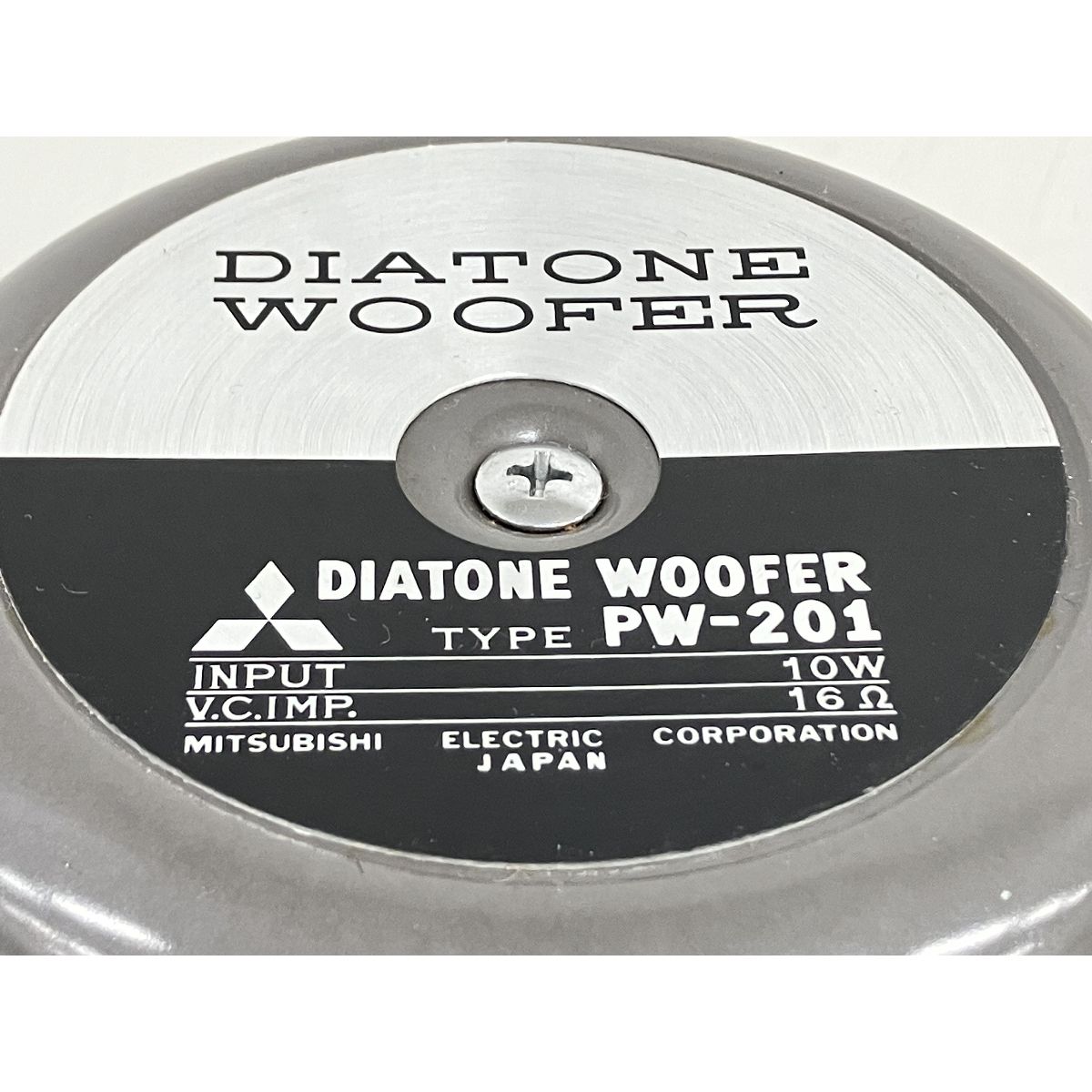 DIATONE WOOFER/ダイアトーン TYPE:PW-201 TW-501 ウーハー ペアスピーカー ジャンク K9381118 - メルカリ