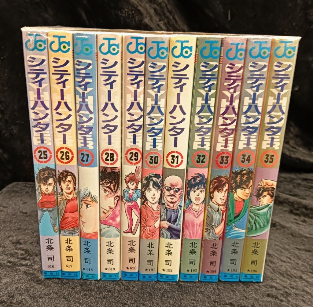 全初版] CITYHUNTER 全35巻セット 一部コミックニュース付き シティー