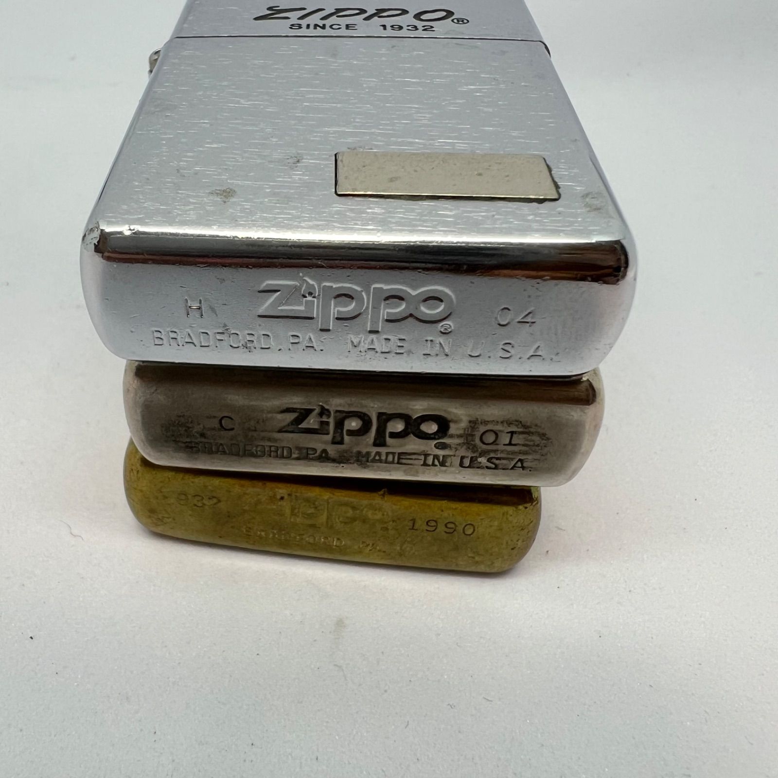 ジッポー zippo ライター まとめ売り 3点 - メルカリ