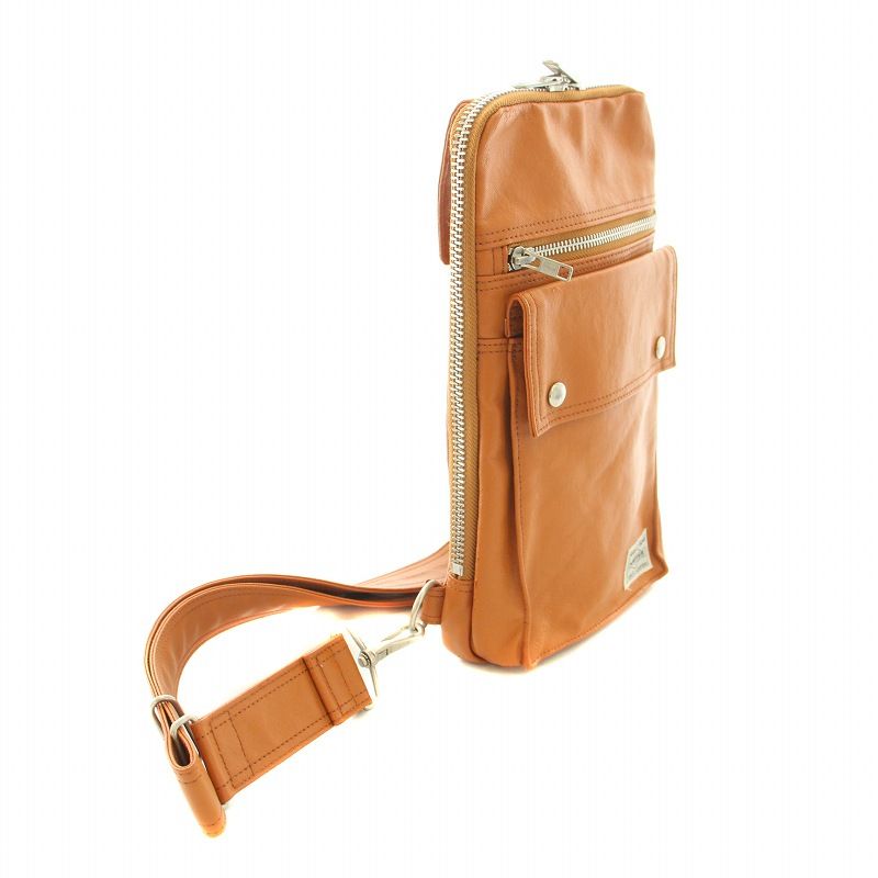 PORTER ポーター ショルダーバッグ キャメル PORTER ポーター