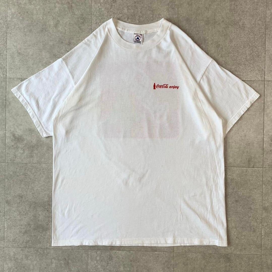 レア 90s コカコーラ Coca-Cola 企業 ビンテージ Tシャツ XL