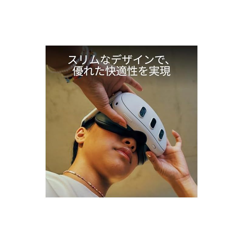 人気アイテムお得に購入！ Meta Quest 3 512GB 最もパワフルなMeta Quest 究 の複合現実 MR 体験 4K解像度 Infinite Display コントローラー付きのオールインワンVR MRヘッドセット ぴったり