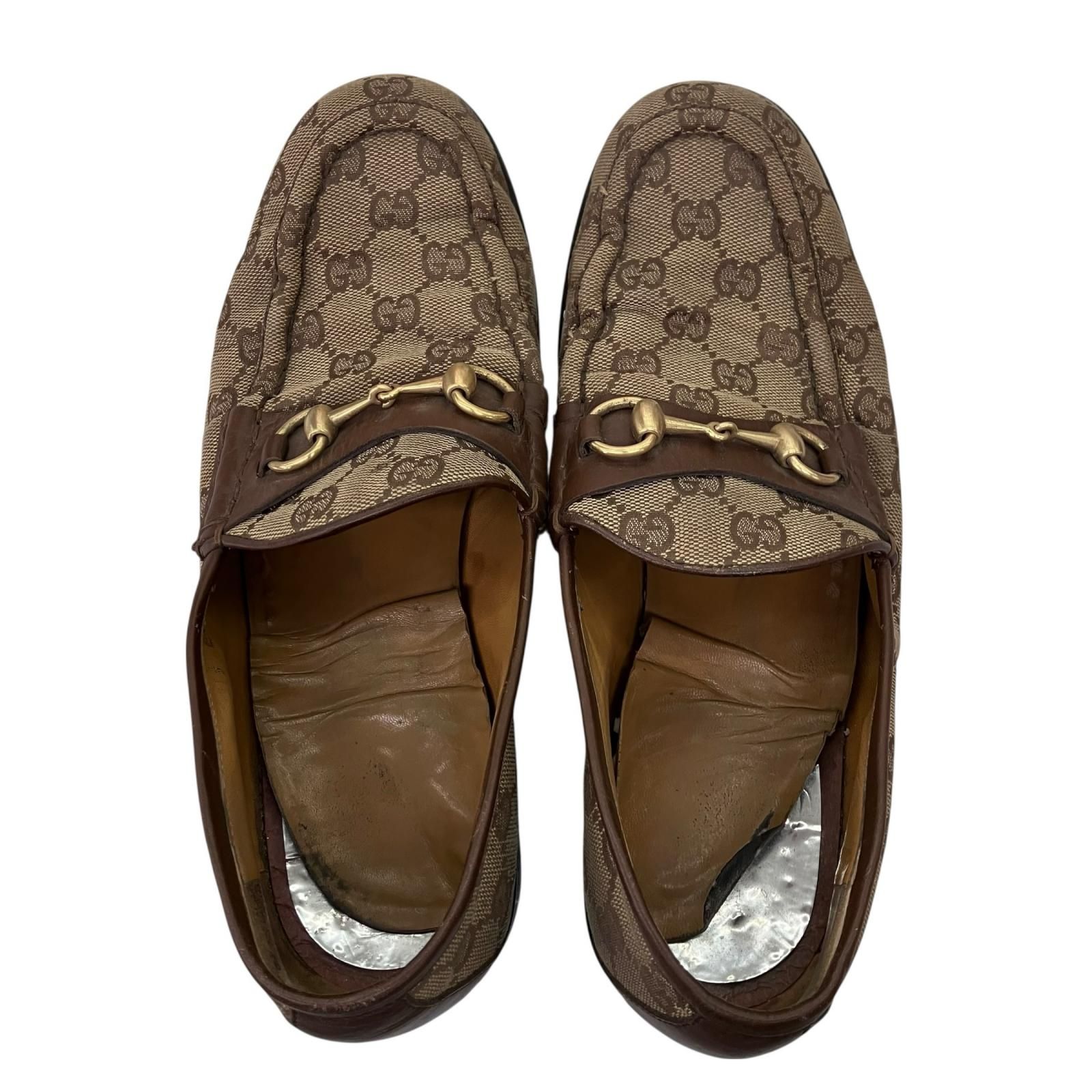 Gucci グッチ　ローファー 180059 現状品 GUCCI グッチ ggビットローファー 26cm - メルカリ