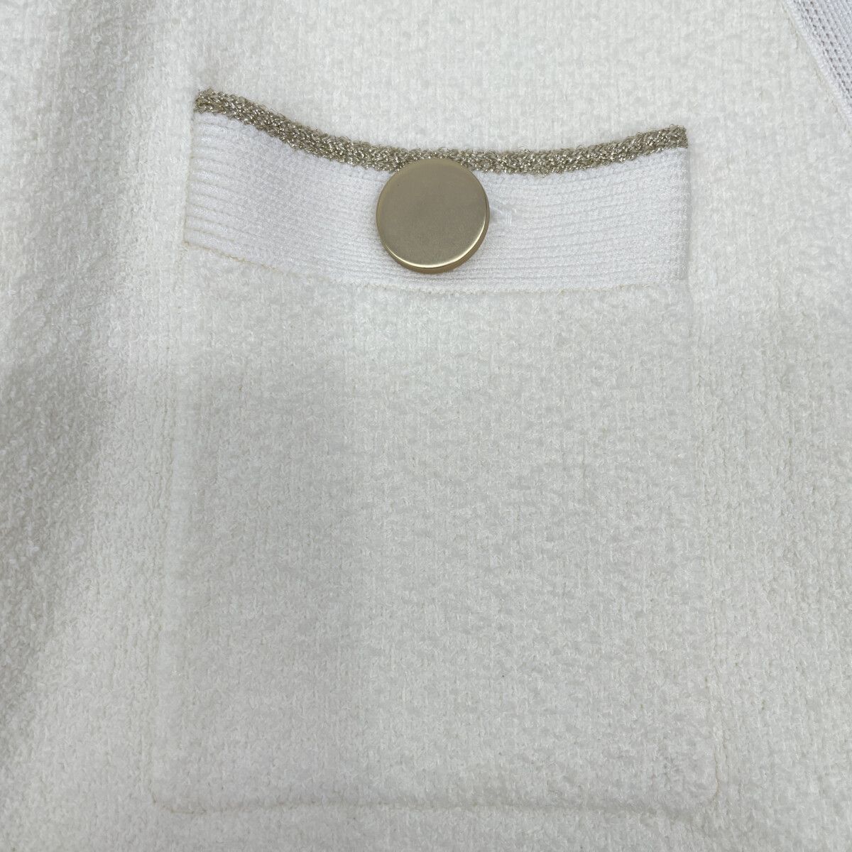 4ﾎﾟｹｯﾄ 金釦ﾊﾟｲﾙﾍﾞｽﾄ