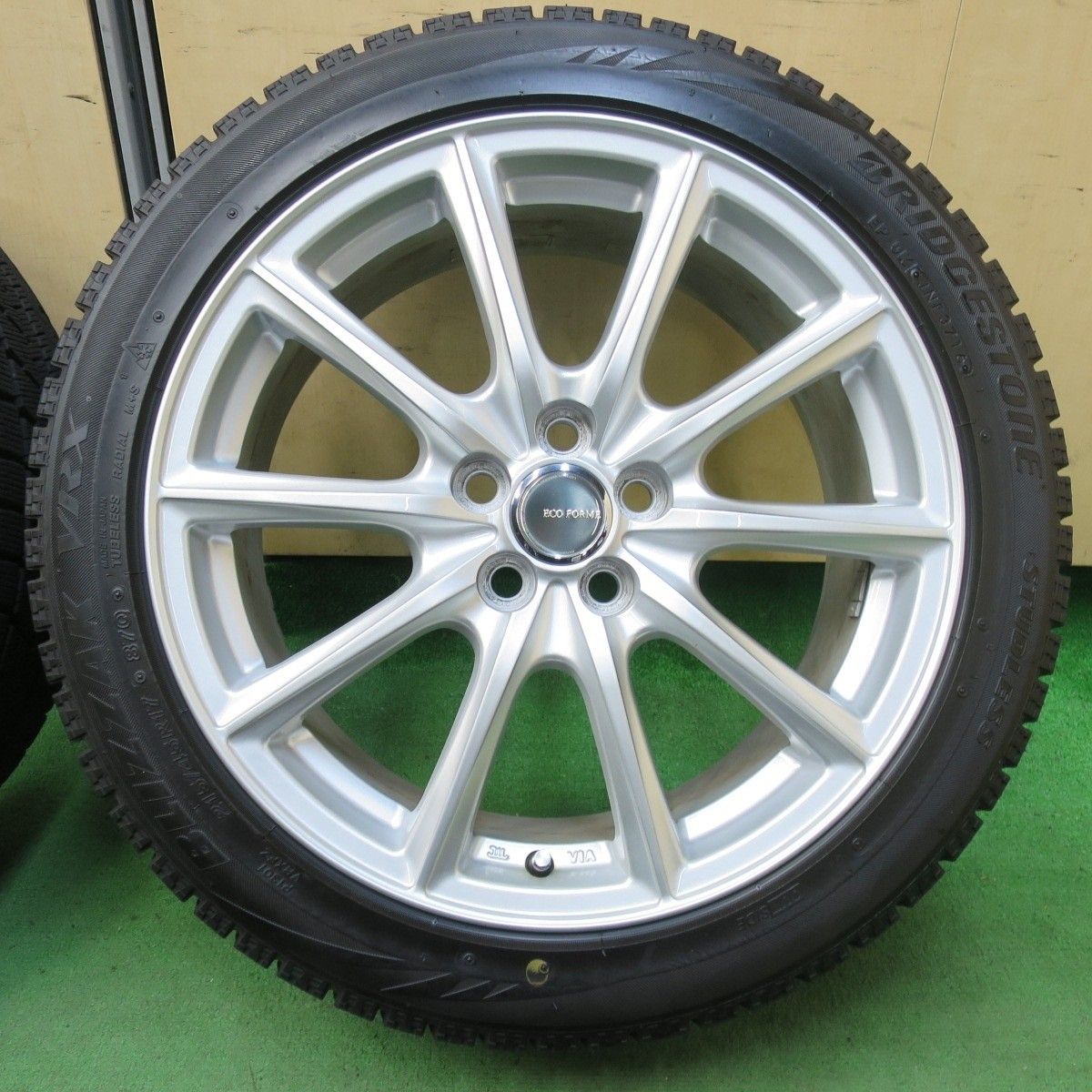 約7.5部山！ブリヂストン 225/60R17 ブリザック DM-V3 2本 2