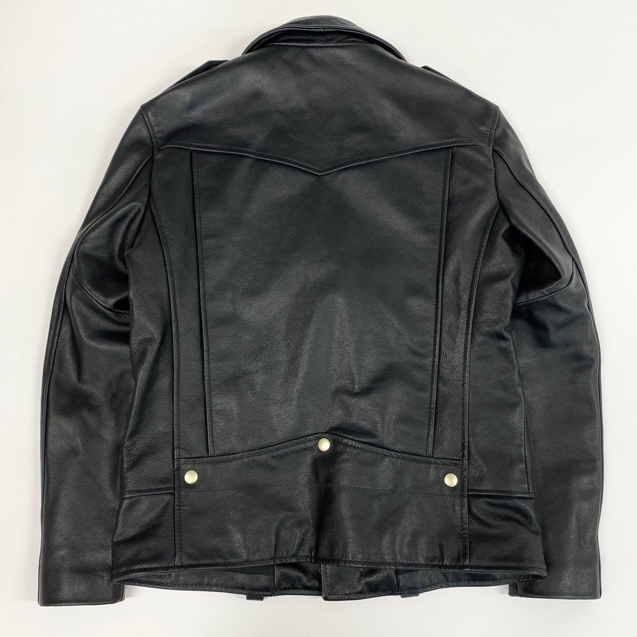 【新品】 BOLINI ライダースジャケット レザー ブラック Lサイズ 牛革 BOLINI レザーライダースジャケット 牛革 ブラック