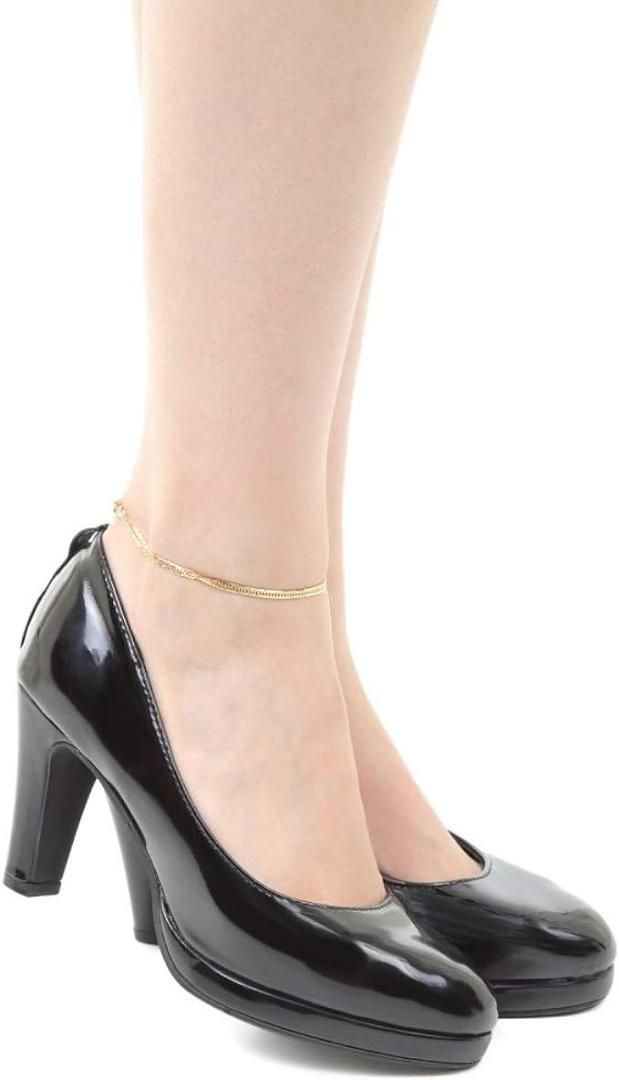 返品可 ハッピーグッツショップ 18金 喜平 アンクレット6g 23cm FORTGASGNV_COM_BR