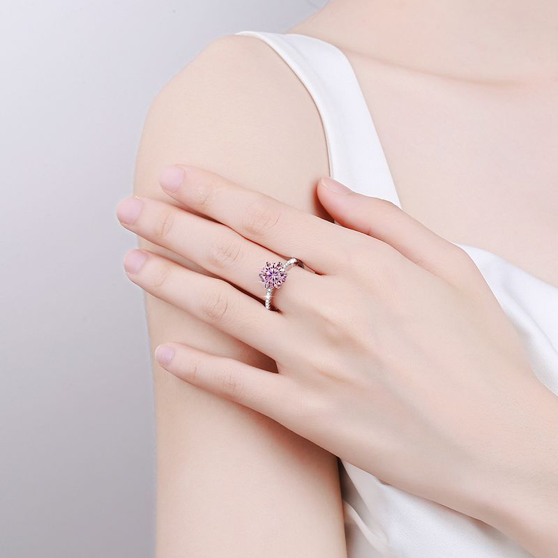 モアサナイト リング レディース 指輪 Forever Classic プレゼント 女性 ブランド モアサナイト リング レディース 指輪 Forever Classic プレゼント